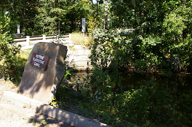 Remnants of Lock #26 used for the Church St. Bridge