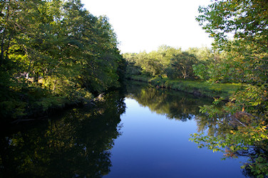 Blackstone River upstream of Route 16